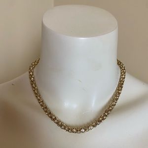 Anne Klein Rhinestone Choker Necklace